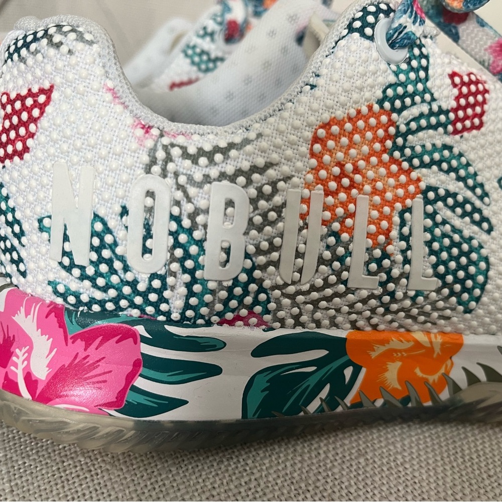 (🌺 SOLD) NoBull Women's Floral Court Trainer - Picture 6 of 15
